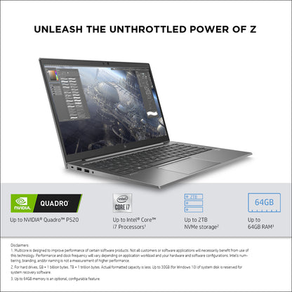 HP ZBook Firefly 14 G7 ricondizionato - vista completa