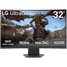 LG UltraGear | 32" | QHD | 180 Hz | Curvo