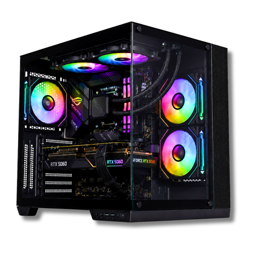 PC Gaming Zendia più scelto dai clienti - PC Gaming Desktop ZENDIA ALTAIR con scheda video Nvidia RTX 5060 da 8 GB, processore AMD Ryzen 7 7700, dissipatore a liquido da 240mm e sistema operativo Windows 11 Pro.