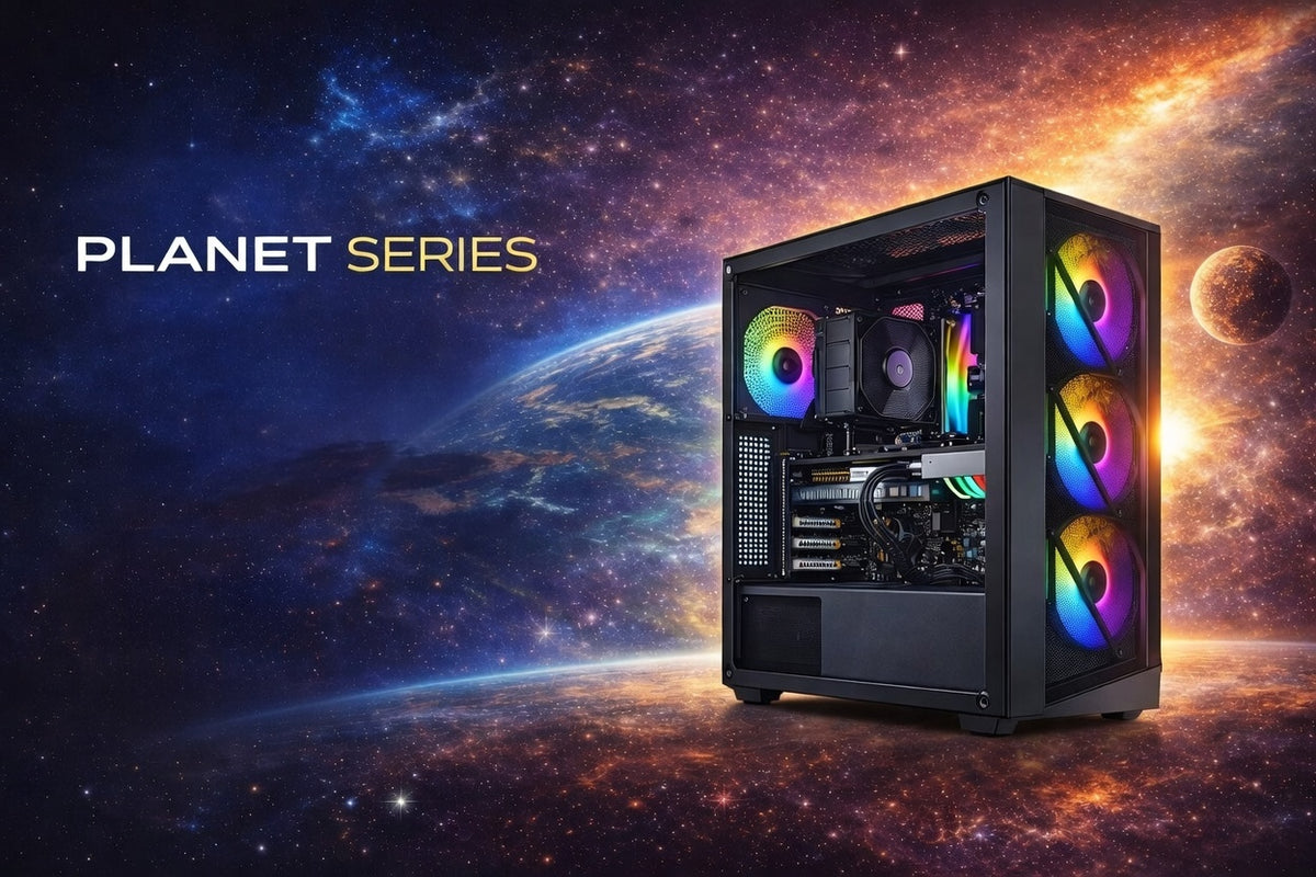 PC Gaming Zendia Planet Series entry level per gaming in Full HD
