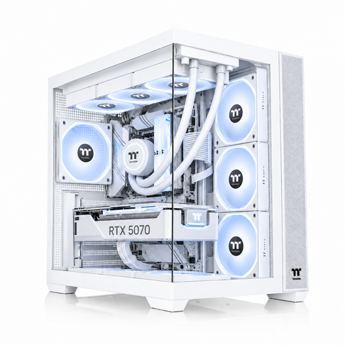 ZENDIA ZENFORGE - PC Gaming White | Ryzen 7 9800X3D | Nvidia RTX 5070 (12 GB) | RAM 32 GB DDR5 | SSD 1 TB NVMe | AIO 360 mm | Windows 11 Pro